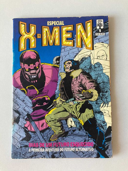 Especial X-Men Nº2 - Dias de um Futuro Esquecido (1990) - HQ PT/BR