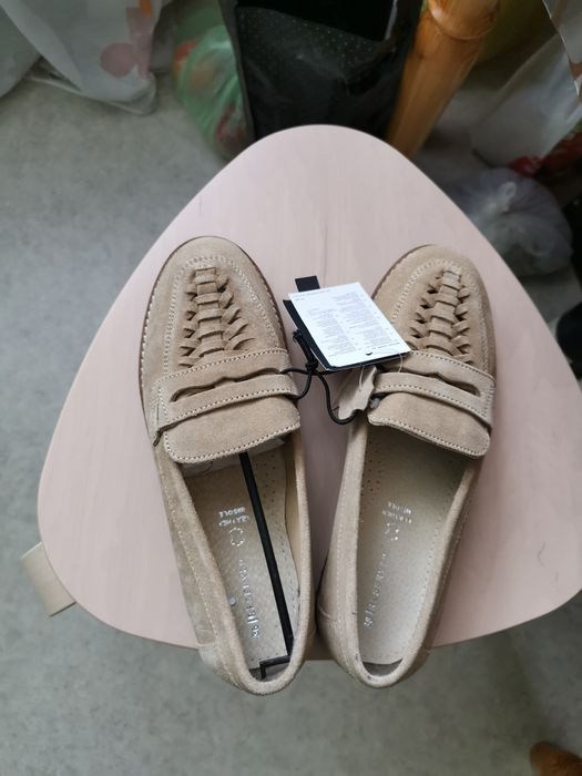 Мокасини туфлі reserved замш 36,5-37