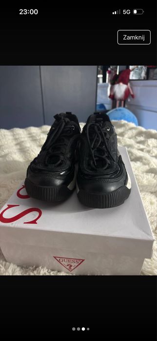 buty guess czarne