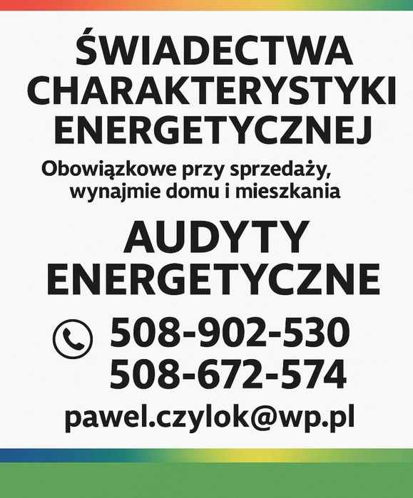 Audyt + świadectwo energetyczne – Czyste Powietrze, Bielsko Biała