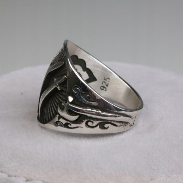 Srebrny sygnet 925 Assasin Witcher