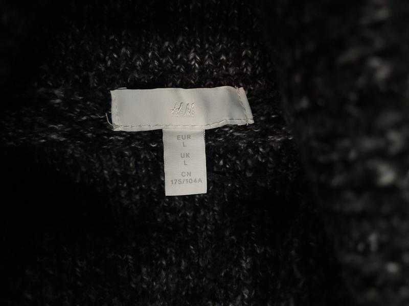 Вязаное женское платье оверсайз H&M