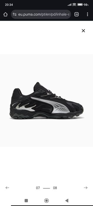 Ténis Puma Inhale Smile Sneakers 44