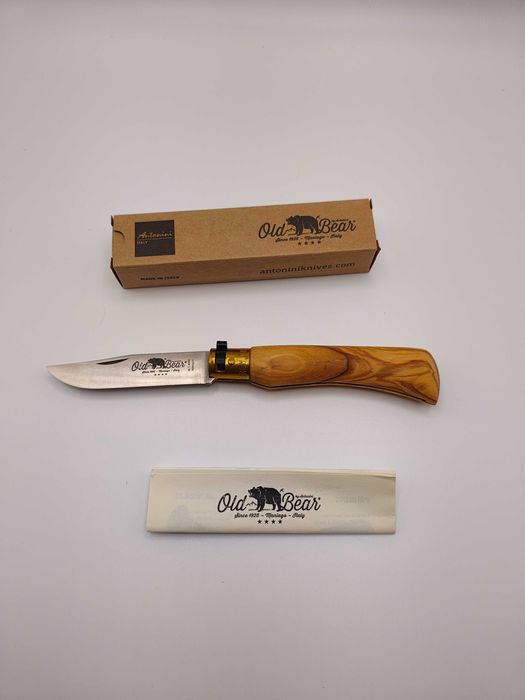 Canivete clássic ooliveira inox Old bear M