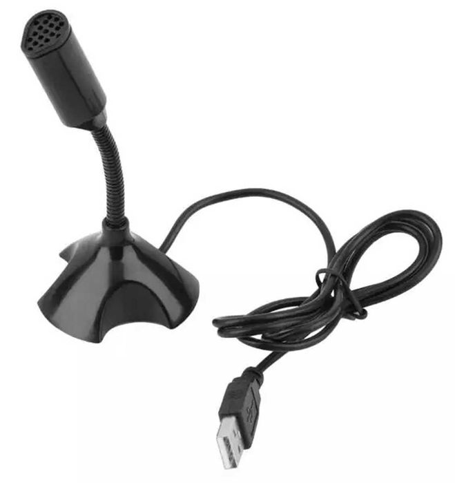 Mini Mikrofon USB Statyw LAPTOP PC