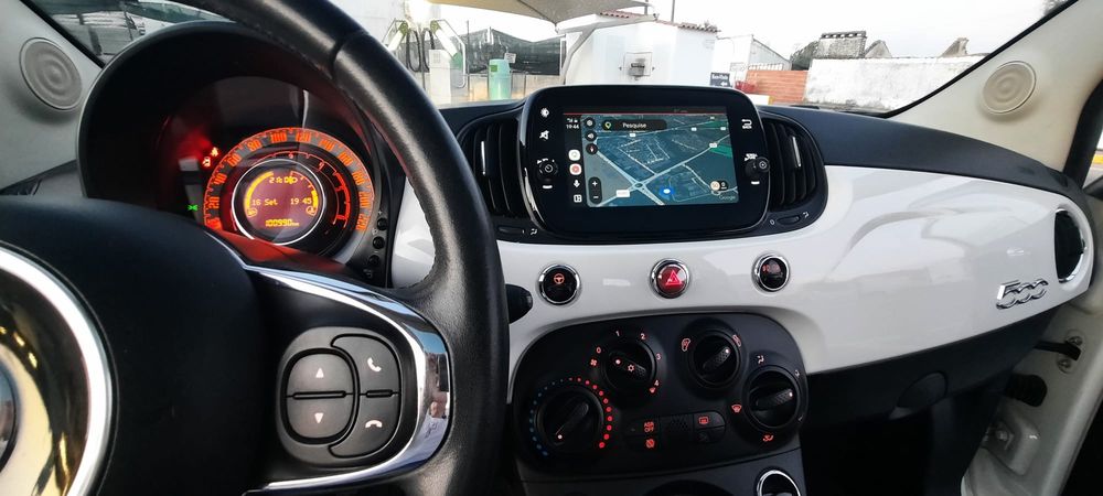 Fiat 500.  1.3 M-Jet 95 Cv Lounge (2018) 101.000 Km e histórico completo — photo 3