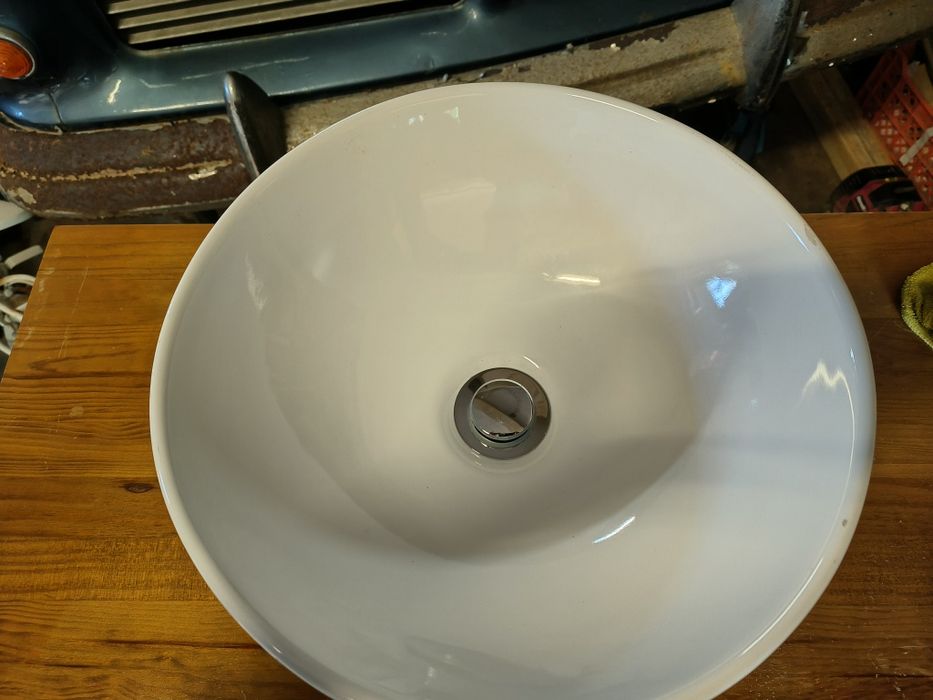Lavatório redondo