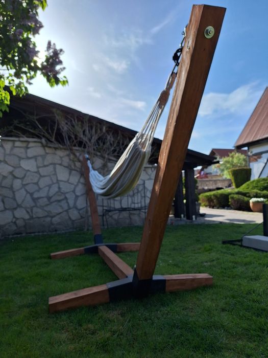 Solidny stelaż +hamak 2-osobowy brazylijski