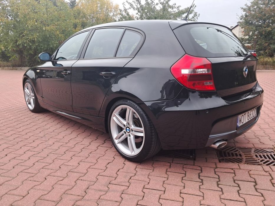 BMW E87 120d 177KM  *M Pakiet*Czarna*Alu 18*
