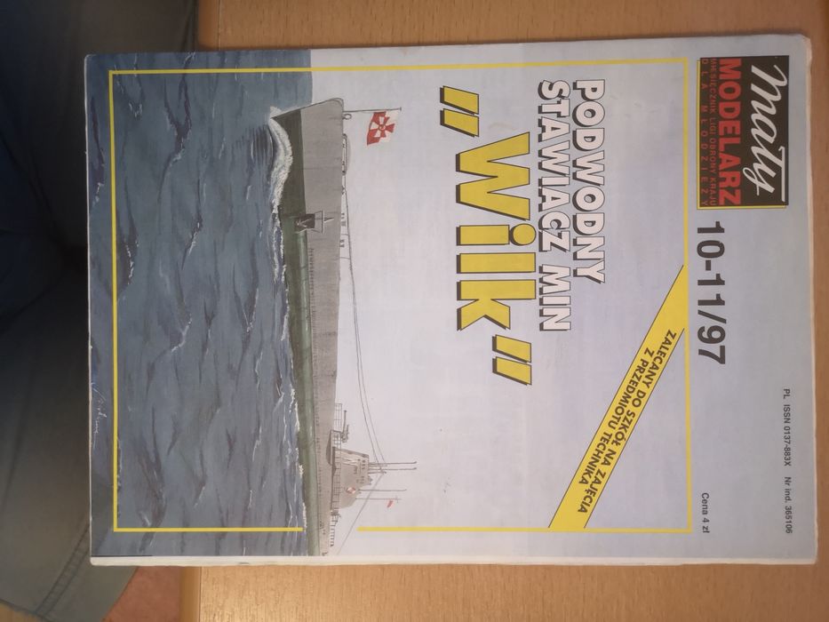 Mały Modelarz 10-11/1997 Podwodny stawiacz min Wilk