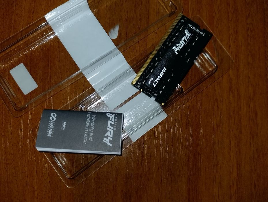 Оперативна пам'ять (RAM) для ноутбуку Kingston fury ddr4