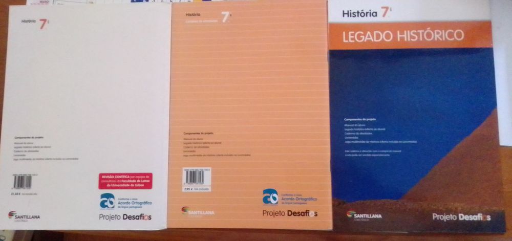 Manual + caderno de atividades, História 7