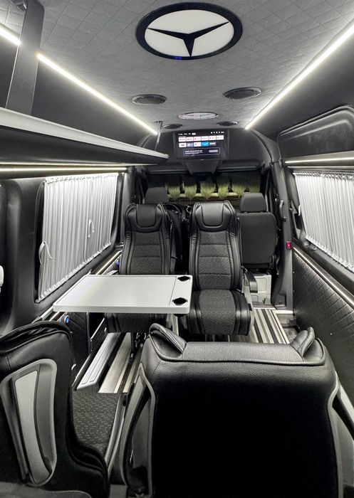Bus wynajem MERCEDES SPRINTER VIP 9 Osobowy WINIETY w CENIE kat B 9 os