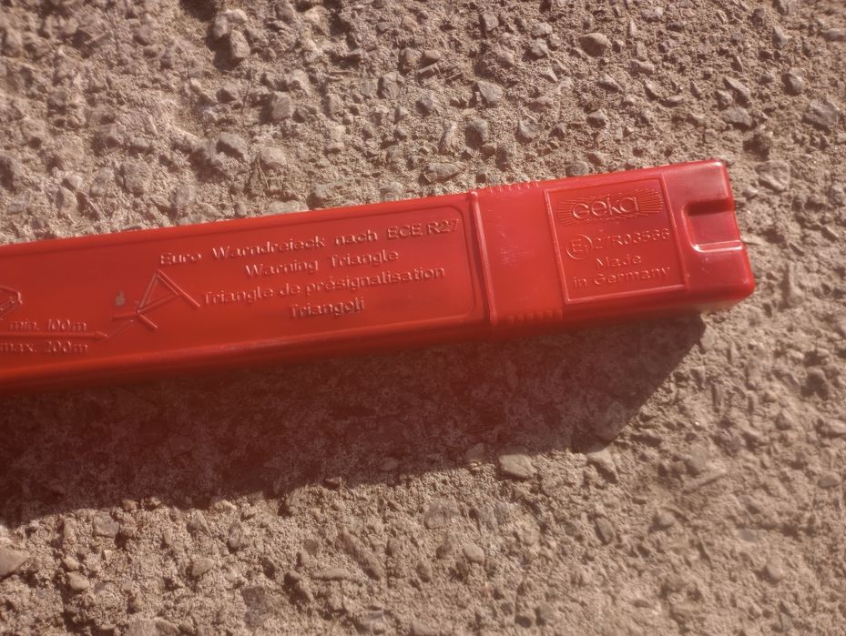 Volkswagen Audi trójkąt ostrzegawczy