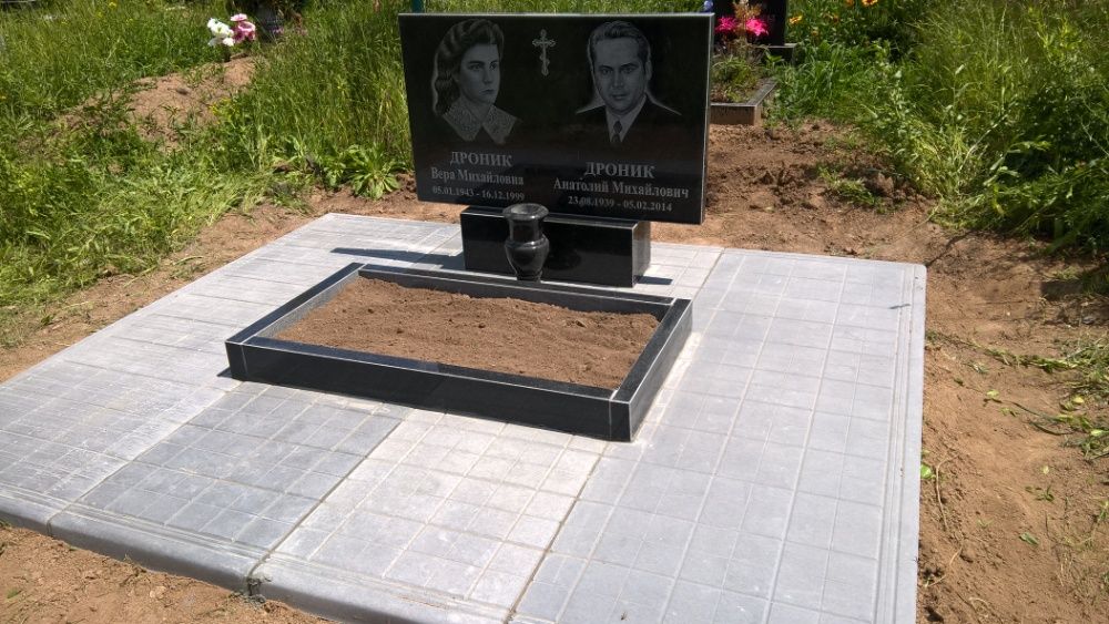 Противоусадочные плиты под памятники. Розница . Опт.