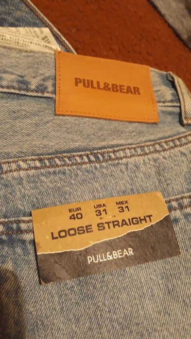 Jeans de ganga - Pull&Bear - novas - portes incluídos