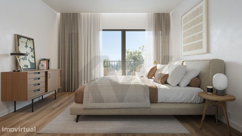 Apartamento T2 no empreendimento QUADRA, Vila Nova de Gaia
