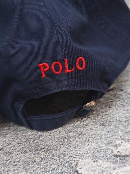 Бейсболка Polo Ralph Lauren з фірмовим логотипом кепка ральф лаурен