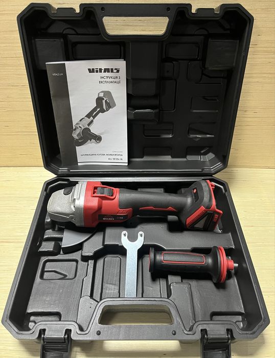 Болгарка акумуляторна VITALS MASTER ALS 18125C BL Безщіткова/ без Акум