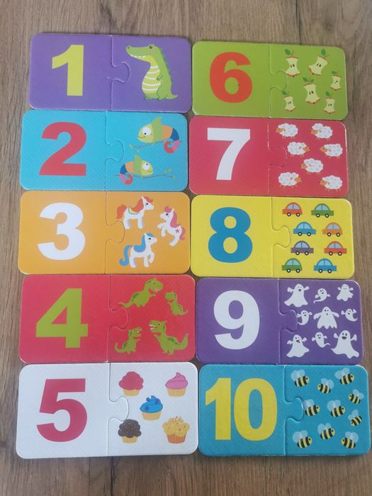 Puzzle czuczu Cyferki