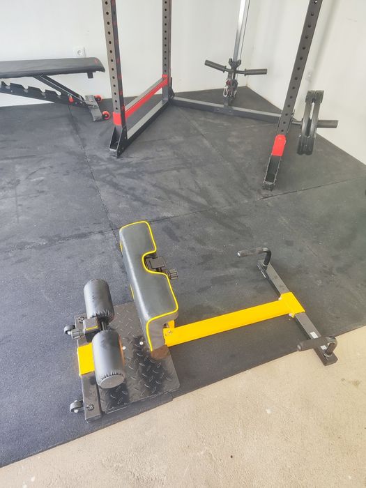 Plantaforma de múltiplos exercícios, fecha por completo, regulação