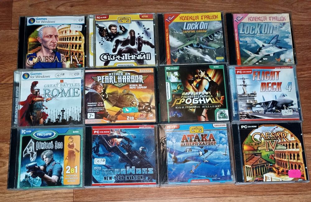 СD диски із іграми для ПК