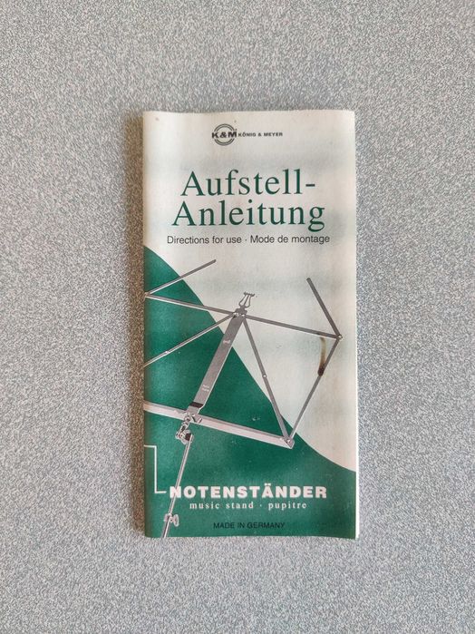 Estante partitura Konig & Meyer