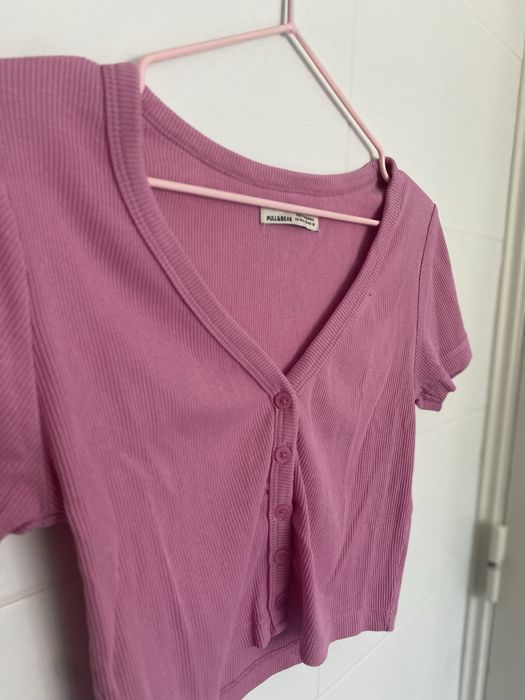 Camisola rosa Pull&Bear