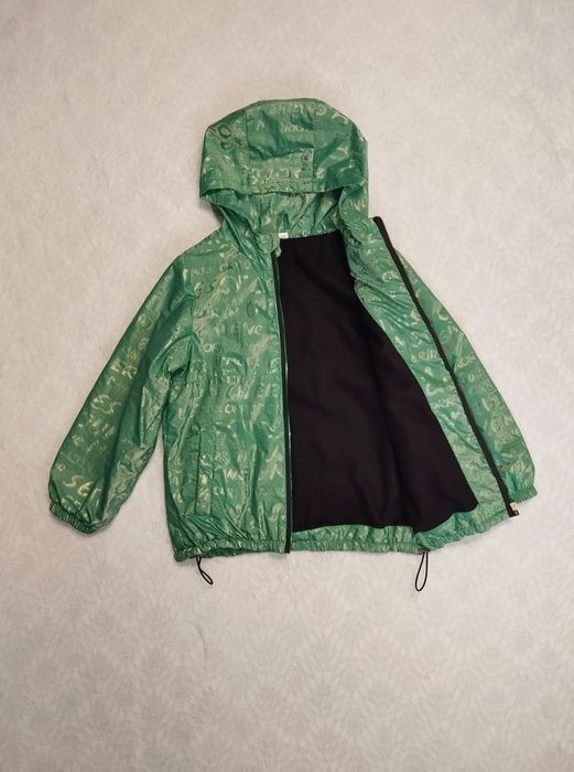 Куртка вітровка, сарафан, 2 джемпери, НОВІ колготи, розмір 122-128