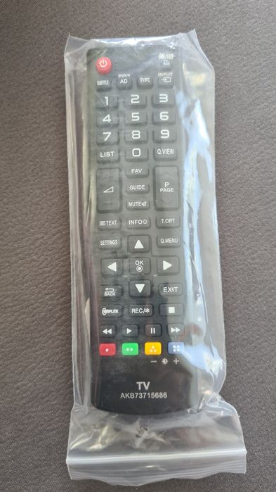 LG Universal Remote Control64738429298434120