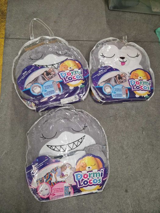 Dormilocos saco cama unicórnio branco tubarão