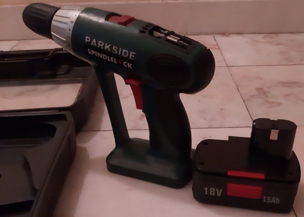 Berbequim Parkside   Spindlelock bateria PABS 18-2 SL 18V