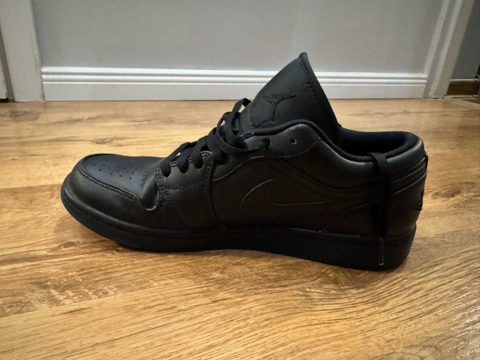 AIR JORDAN 1 LOW all black r 44