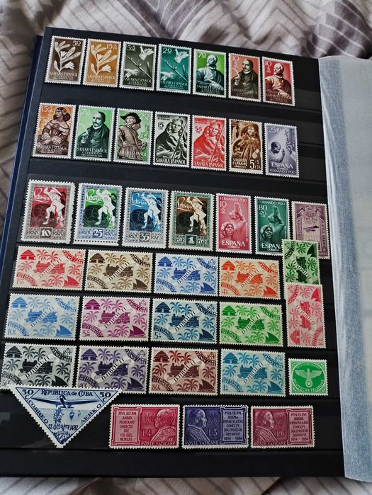 Негашеные марки и блоки