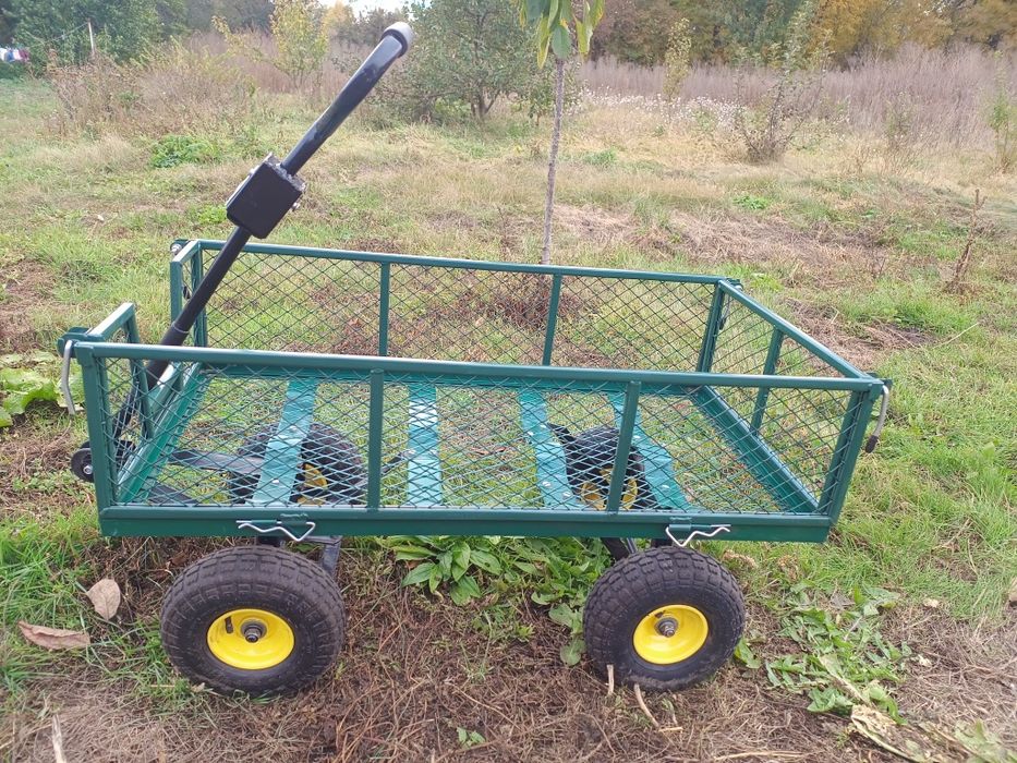 Садовая тележка, тачка на 4-х колесах