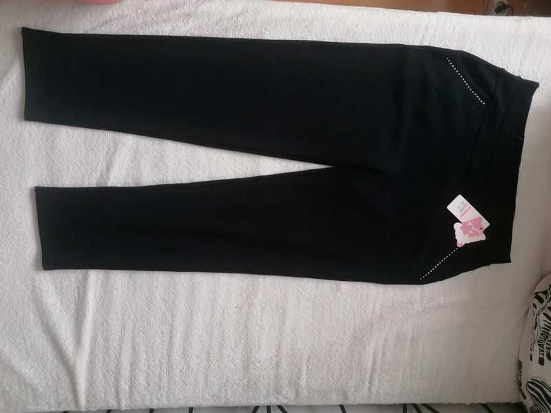 Czarne legginsy rozm. Xl