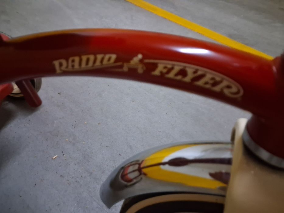 Triciclo radio flyer dual deck