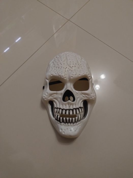 Maska na Halloween - szkielet