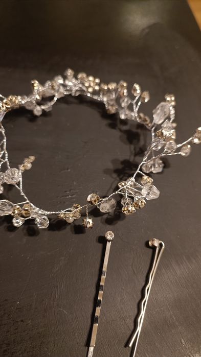 Tiara -diadem weselny