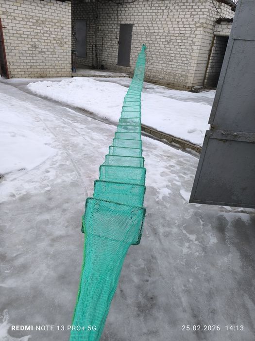 Раколовка гармошка 13м