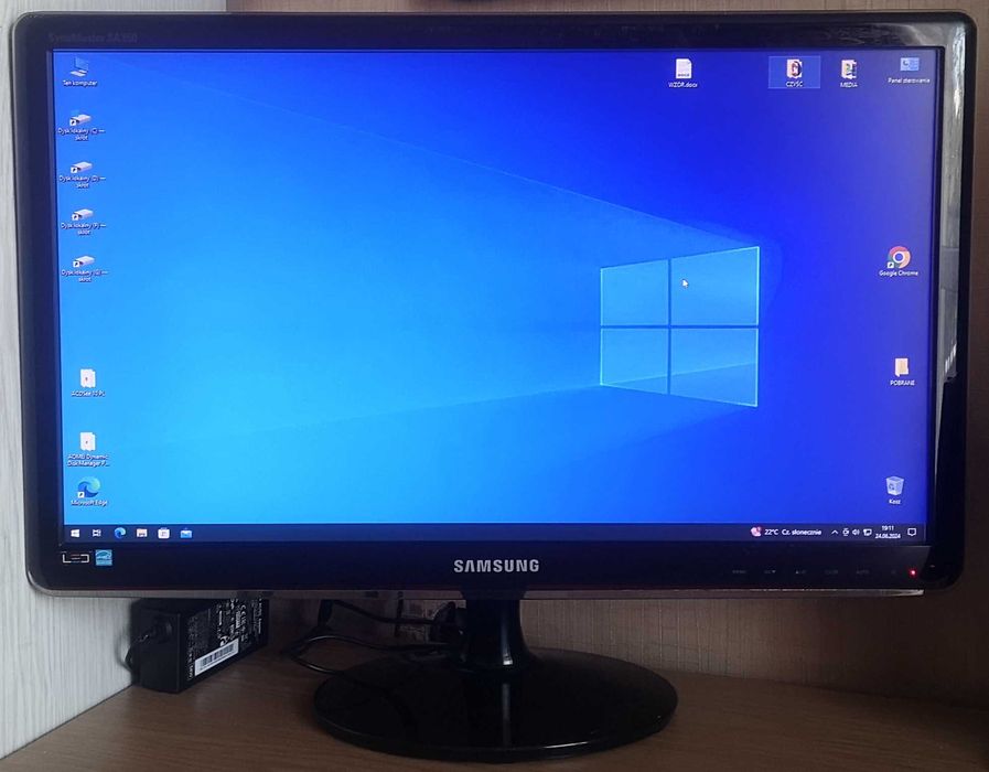 Zestaw komputerowy Asus Z170-P z monitorem