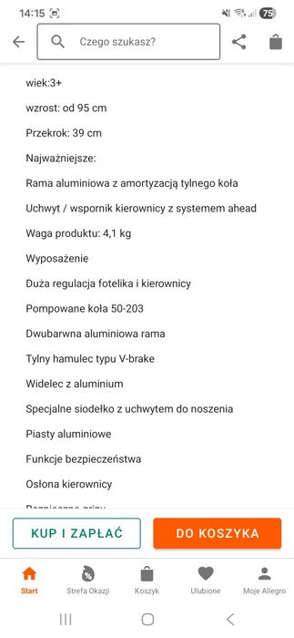 Biegówkach firmy puky