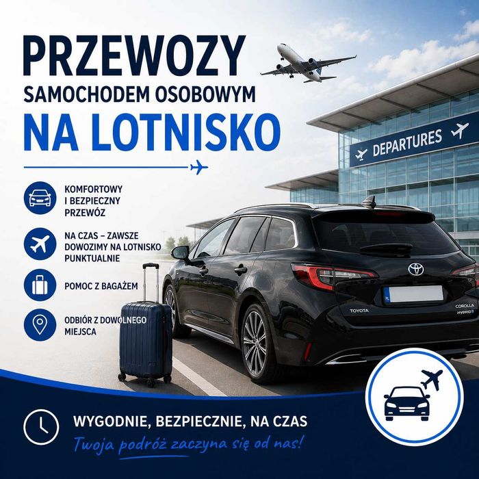 Przewóz osób/ Transfery lotniskowe/ Wesela/ Kielce i okolice