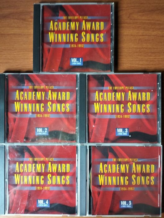 5 CD's Academy Award Winning Songs