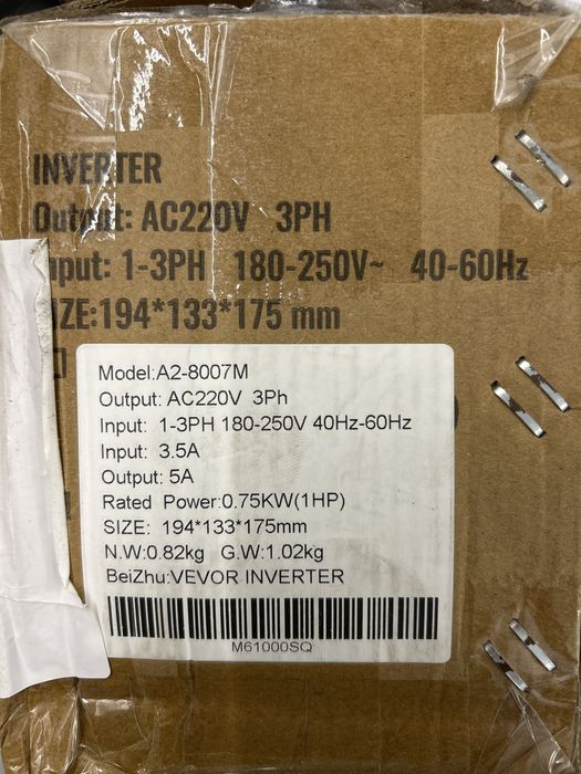 Variador de frequencia trifasico 3hp