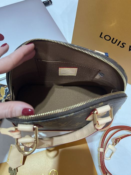 Сумка LV Louis Vuitton Alma Monogram чип NFC Луи Виттон