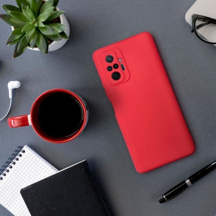 Futerał SOFT do XIAOMI Redmi Note 13 5G czerwony