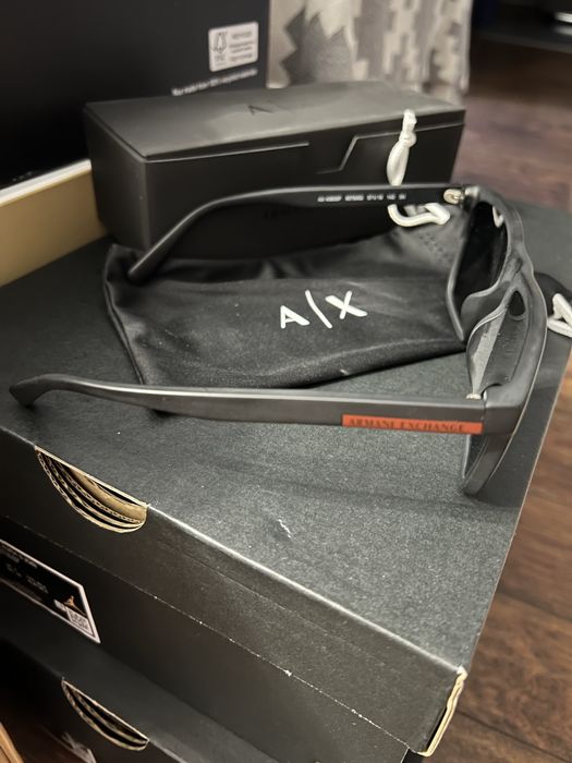 Lekkie okulary Armani Exchange