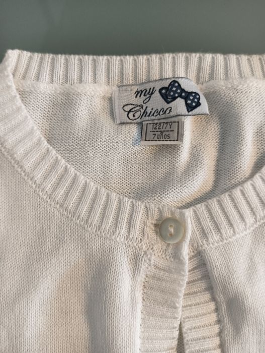 casaco de malha de menina My Chicco  - Como Novo!*