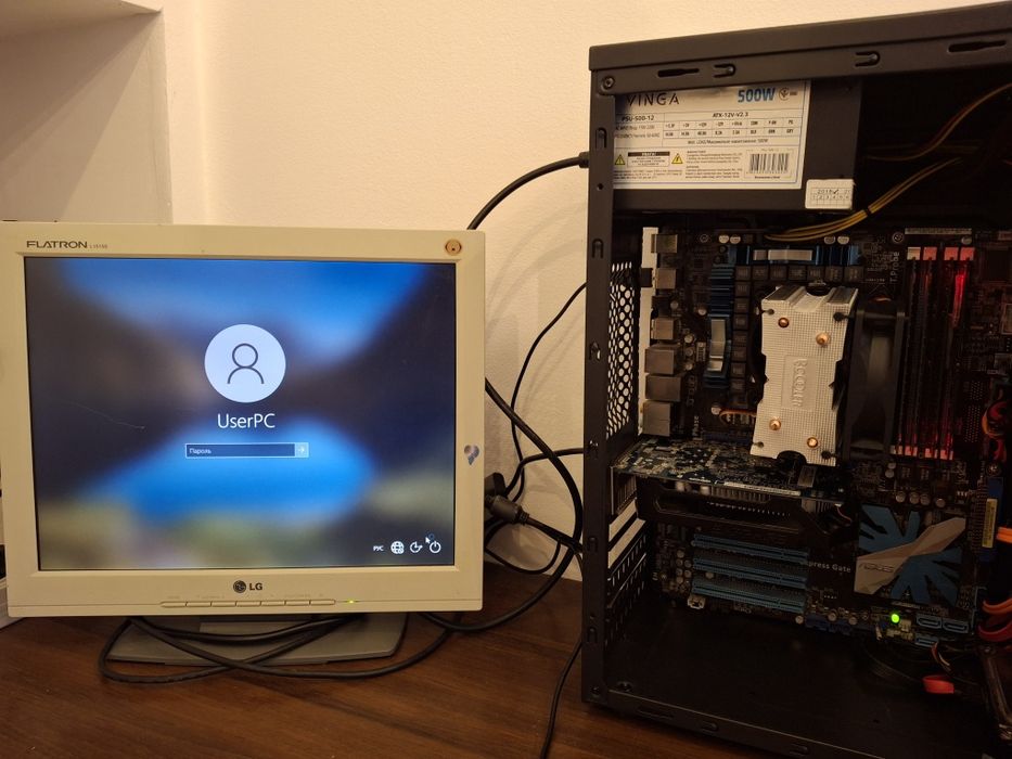 Компьютер i5/16gb ram/GPU AMD/128ssd/500hdd